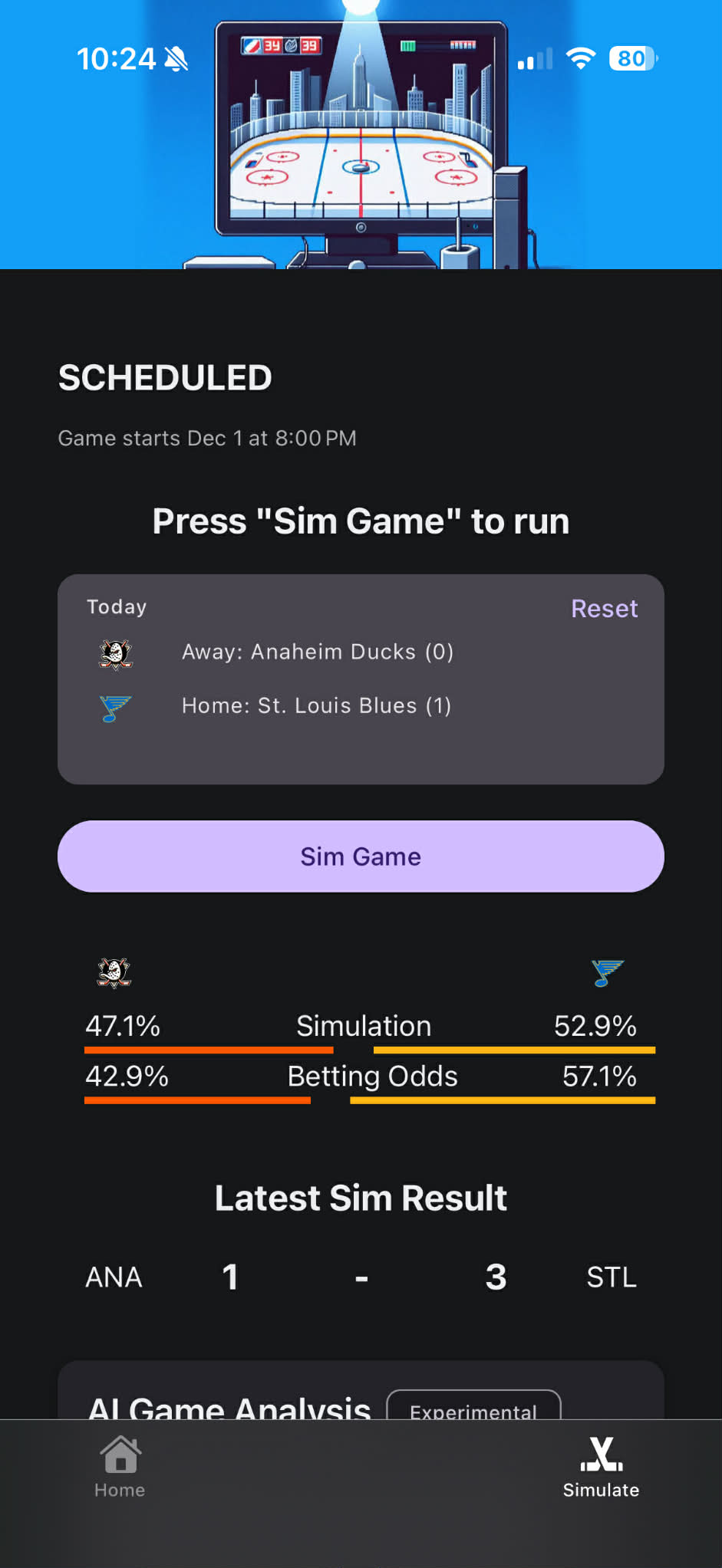 Run Simulations